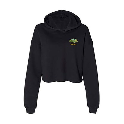 NDSU - NCAA Football : Jaylen Archibald - Women's Crop Fleece Hoodie-0
