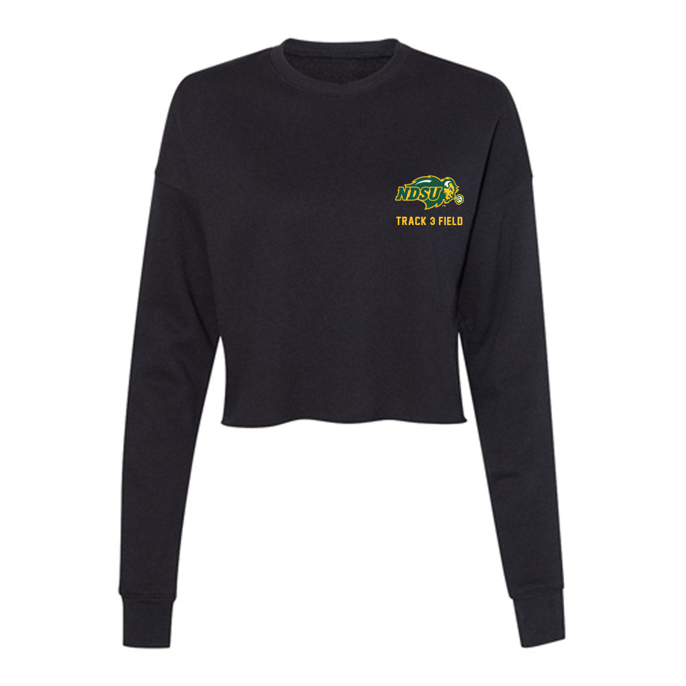 NDSU - NCAA Men's Track & Field : Jayden Murdock - Women's Cropped Crew Fleece-0