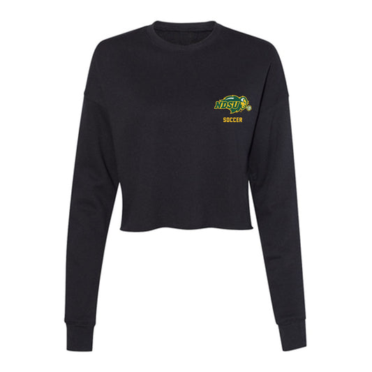 NDSU - NCAA Women's Soccer : Abi Roberts - Women's Cropped Crew Fleece-0