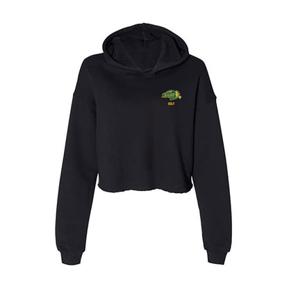 NDSU - NCAA Men's Golf : Jacob Skarperud - Women's Crop Fleece Hoodie-0
