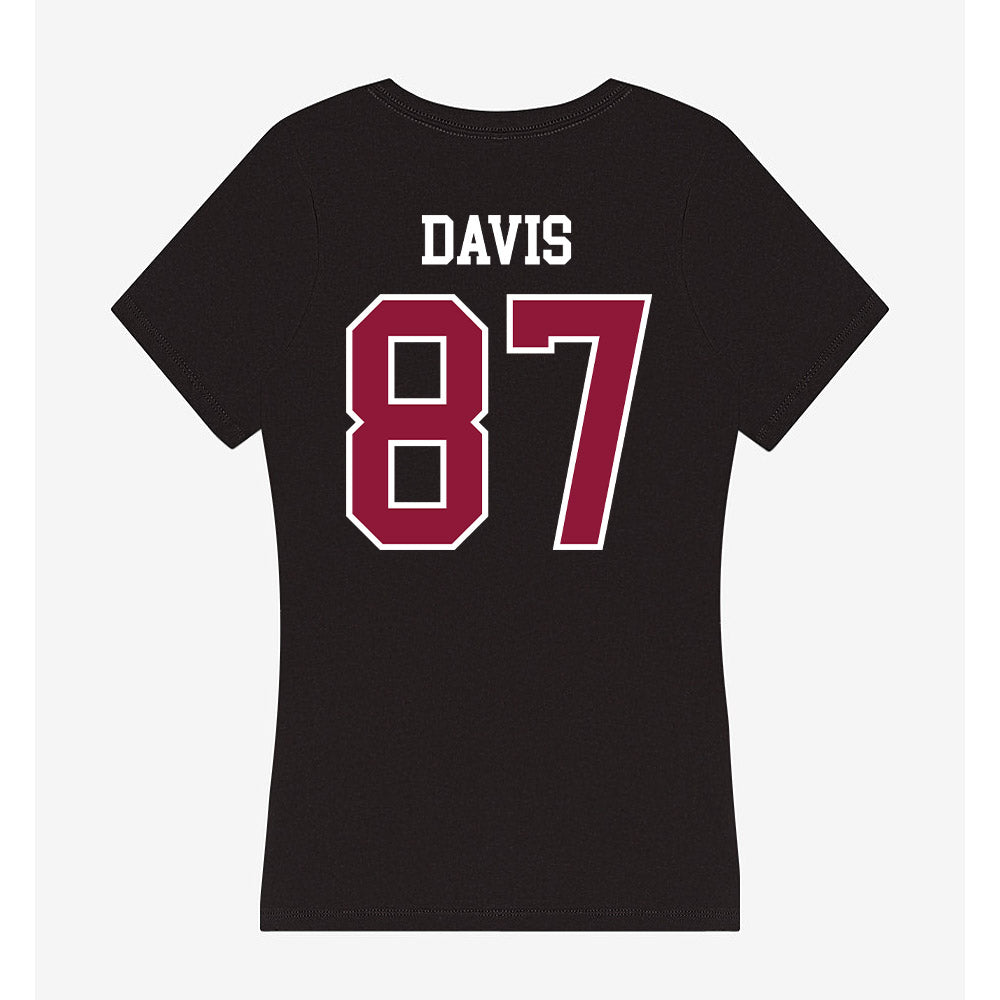 Henderson State - NCAA Football : Cayden Davis - Classic Shersey Women's V-Neck T-Shirt-1