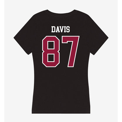 Henderson State - NCAA Football : Cayden Davis - Classic Shersey Women's V-Neck T-Shirt-1