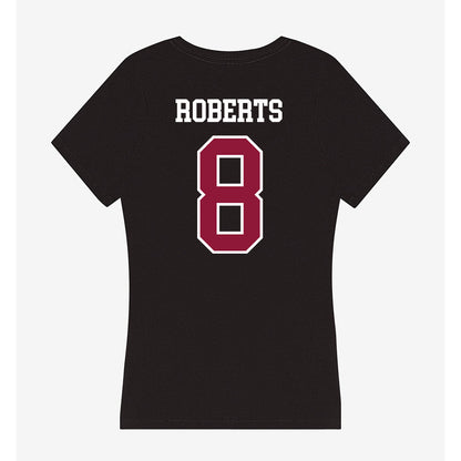 Henderson State - NCAA Football : Devonta Roberts - Women's V-Neck T-Shirt-1