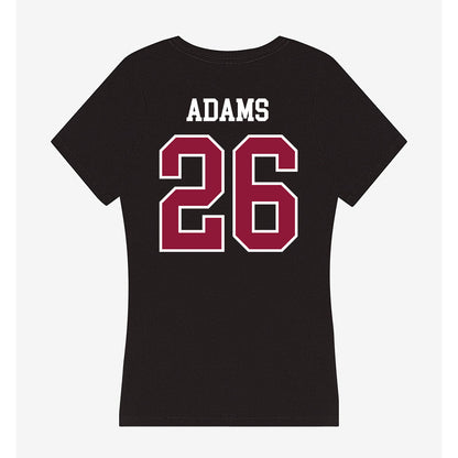 Henderson State - NCAA Football : Devon Adams - Women's V-Neck T-Shirt-1