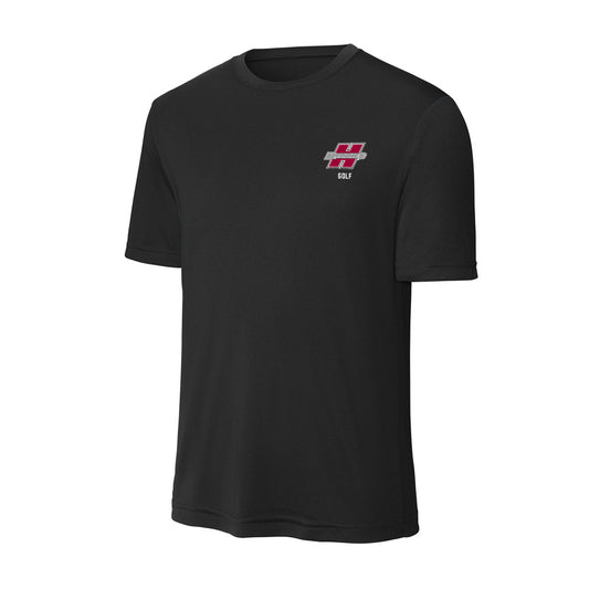 Henderson State - NCAA Men's Golf : Drew Warmbrod - Activewear T-Shirt-0
