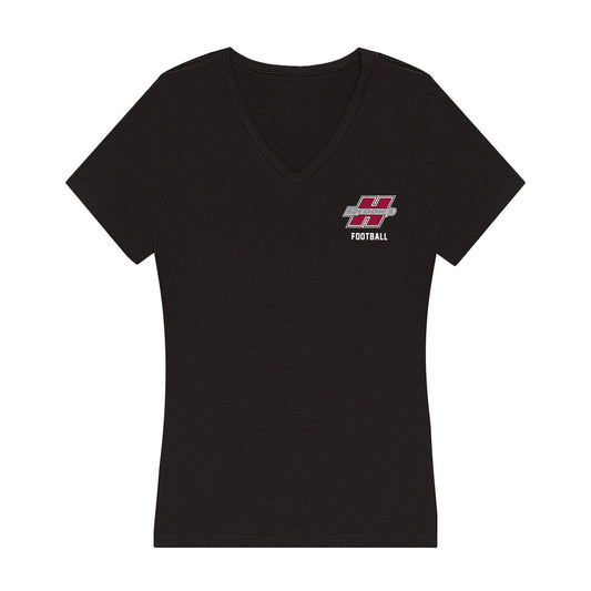 Henderson State - NCAA Football : Cameron Galliher - Women's V-Neck T-Shirt-0
