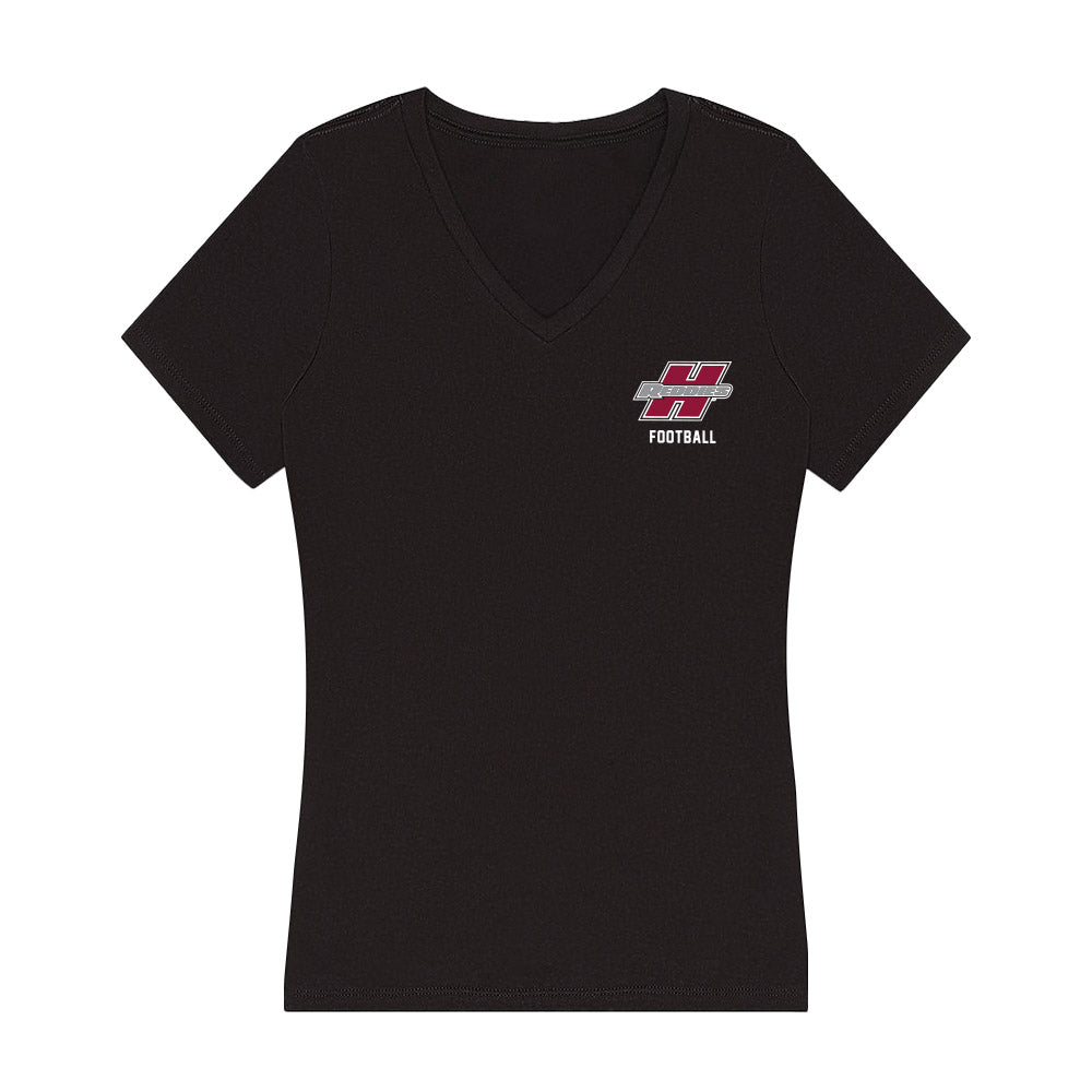 Henderson State - NCAA Football : Devin Walter - Women's V-Neck T-Shirt-0