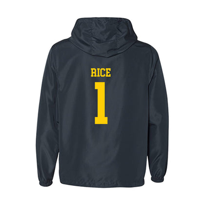 UCO - NCAA Football : Willie Rice - Windbreaker-1