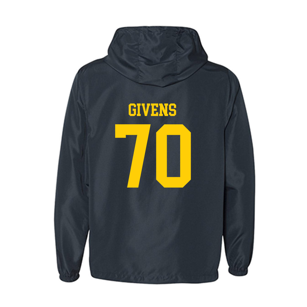 UCO - NCAA Football : Robert Givens - Windbreaker-1