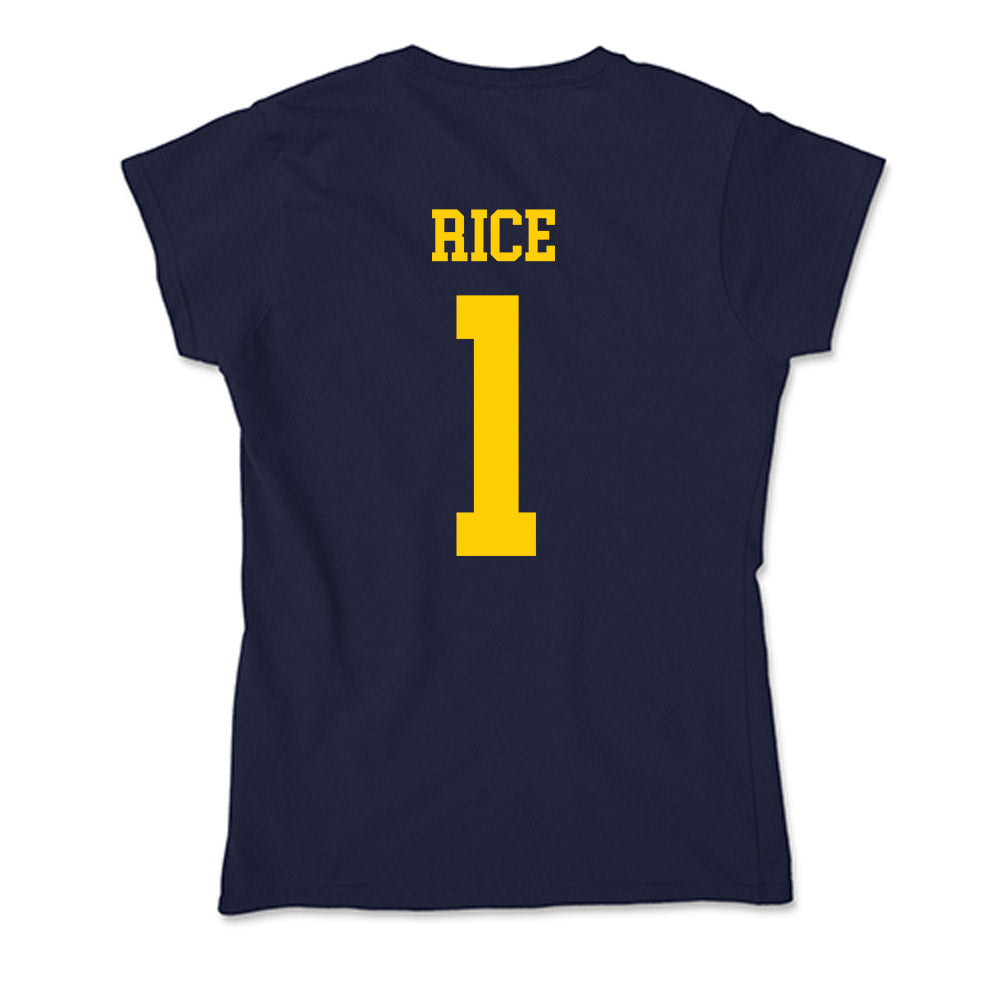 UCO - NCAA Football : Willie Rice - Soft Style Women’s T-Shirt-1