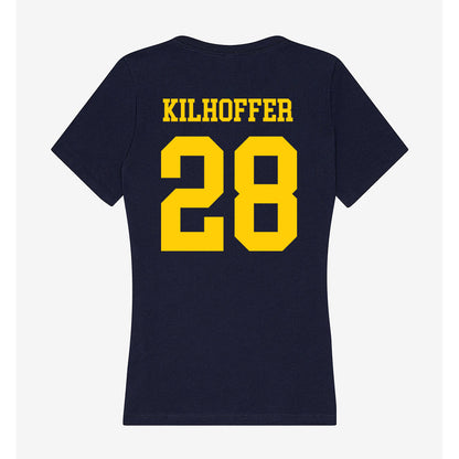 UCO - NCAA Softball : Shelby Kilhoffer - Women's V-Neck T-Shirt-1