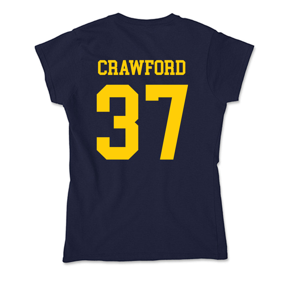 UCO - NCAA Football : Emmanuel Crawford - Soft Style Women’s T-Shirt-1
