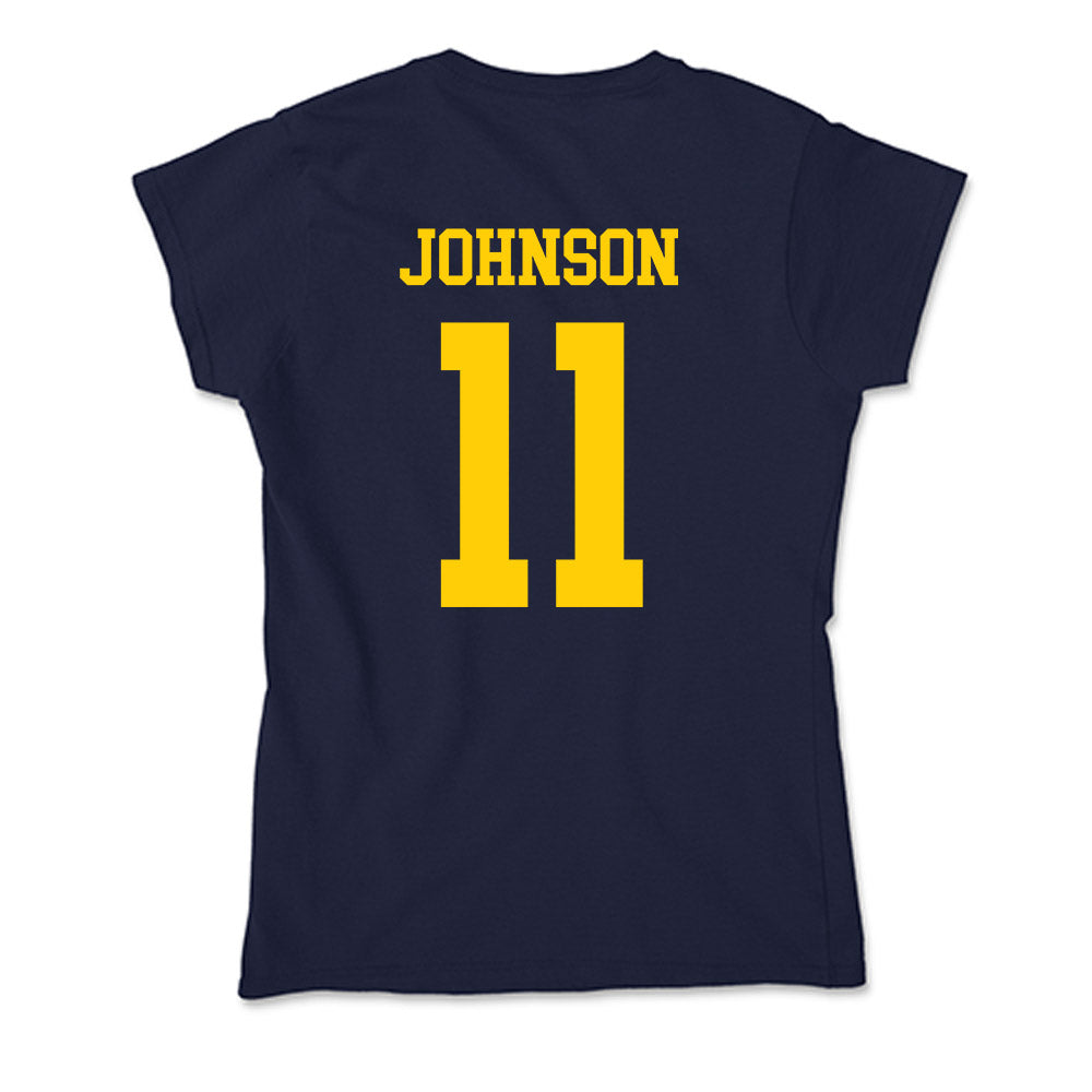 UCO - NCAA Women's Soccer : Makala Johnson - Soft Style Women’s T-Shirt-1