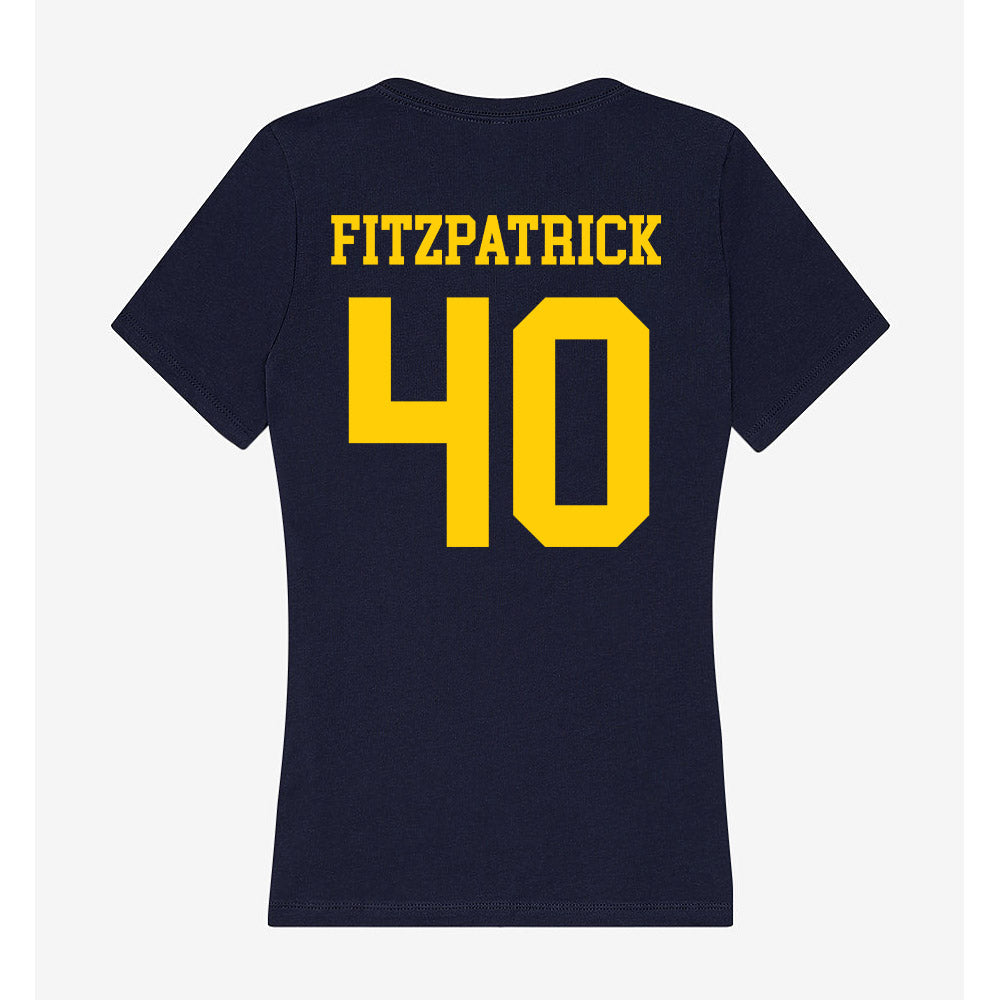 UCO - NCAA Football : Chris Fitzpatrick - Women's V-Neck T-Shirt-1