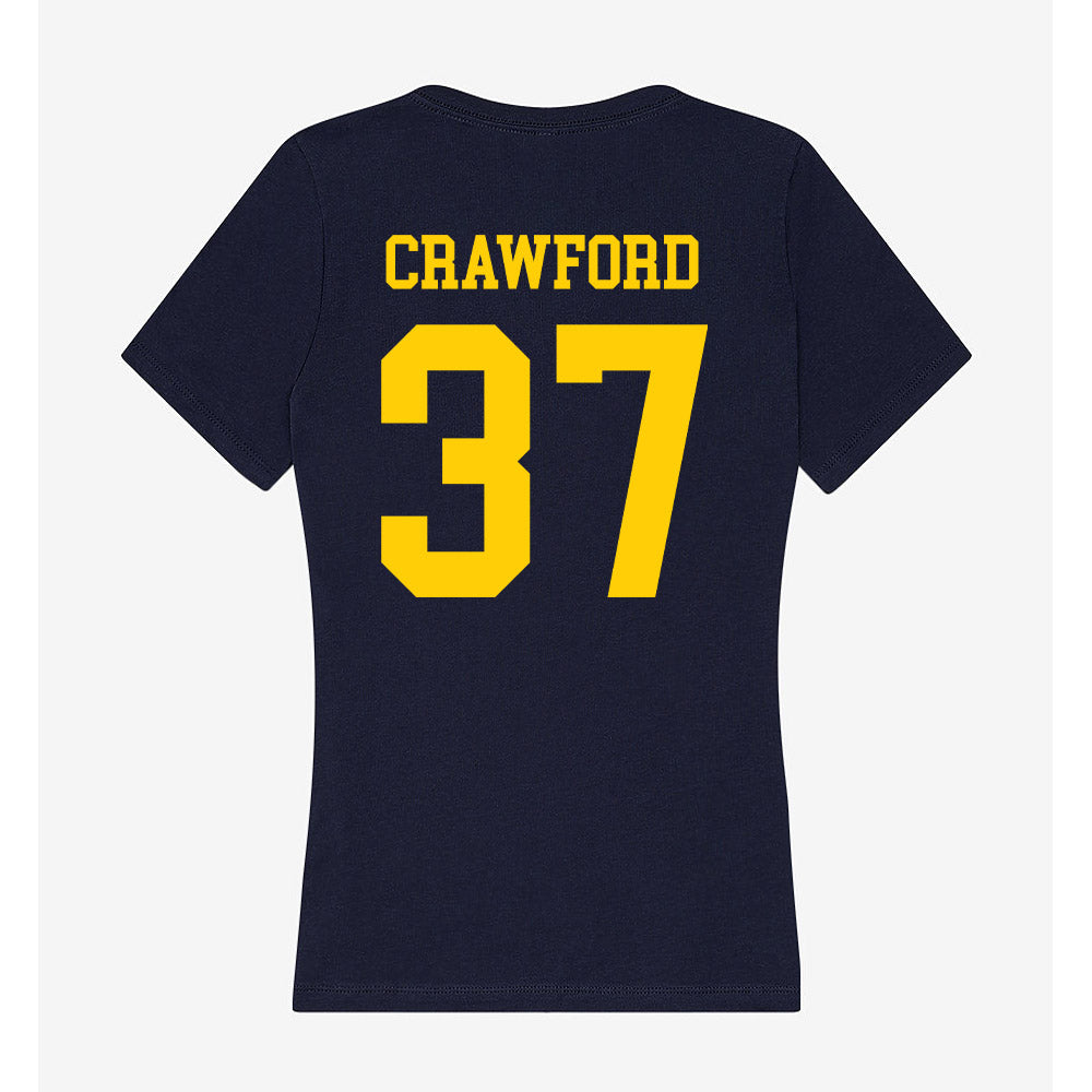 UCO - NCAA Football : Emmanuel Crawford - Women's V-Neck T-Shirt-1