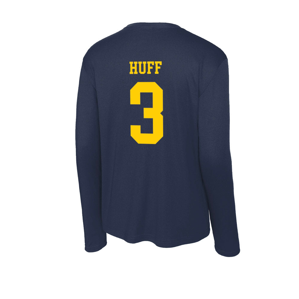 UCO - NCAA Football : Jett Huff - Activewear Long Sleeve T-Shirt-1