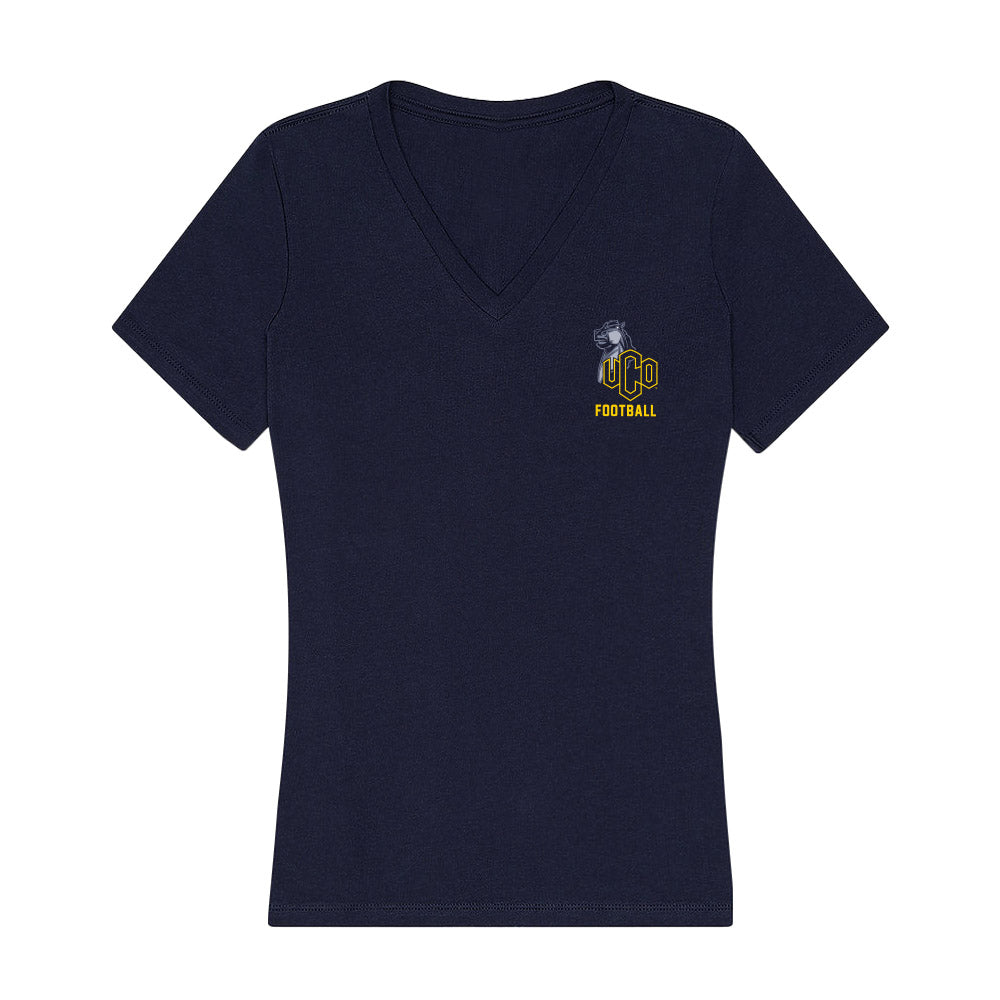 UCO - NCAA Football : Willie Rice - Women's V-Neck T-Shirt-0
