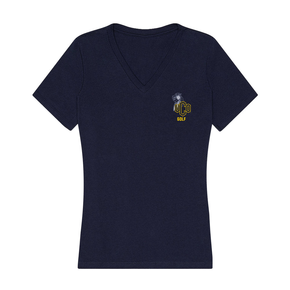 UCO - NCAA Women's Golf : Grace Hall - Women's V-Neck T-Shirt-0