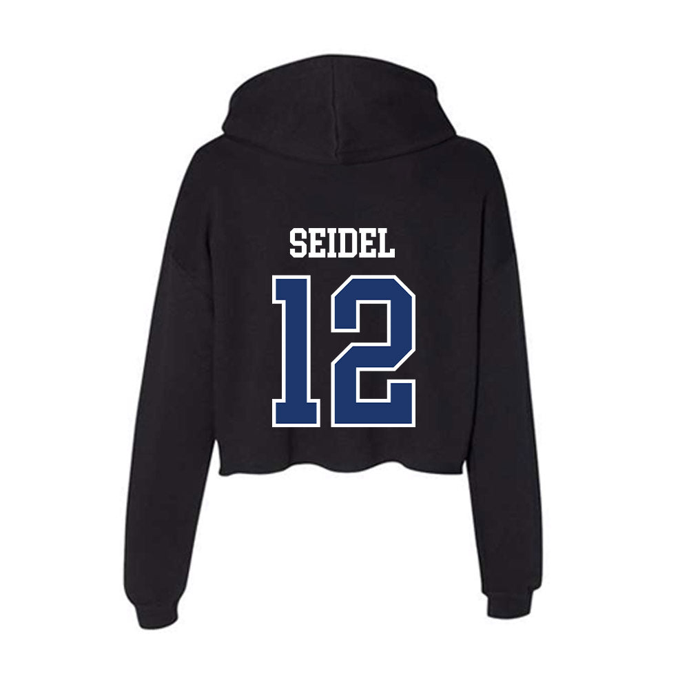FGCU - NCAA Baseball : Drew Seidel - Women's Crop Fleece Hoodie-1