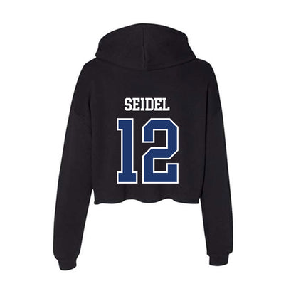 FGCU - NCAA Baseball : Drew Seidel - Women's Crop Fleece Hoodie-1