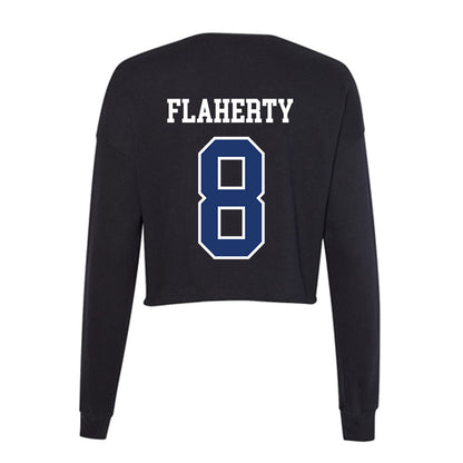FGCU - NCAA Softball : Leslie Flaherty - Women's Cropped Crew Fleece-1