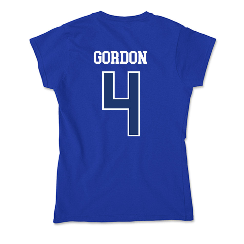 FGCU - NCAA Women's Basketball : Karina Gordon - Soft Style Women’s T-Shirt-1