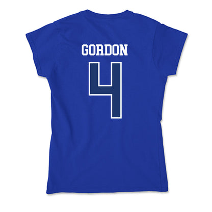 FGCU - NCAA Women's Basketball : Karina Gordon - Soft Style Women’s T-Shirt-1