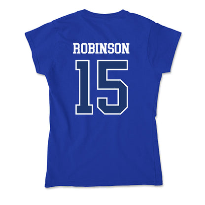 FGCU - NCAA Women's Soccer : Ryanne Robinson - Soft Style Women’s T-Shirt-1