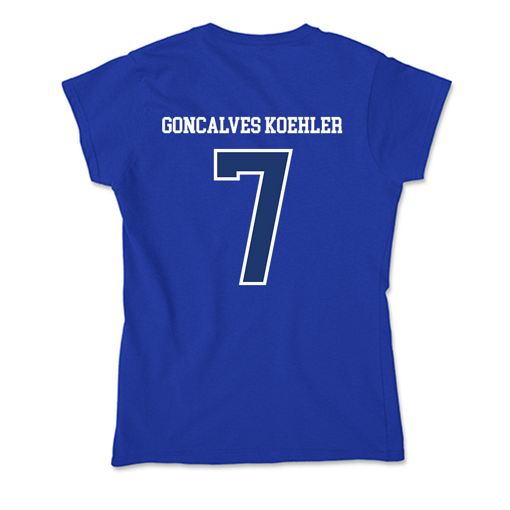 FGCU - NCAA Women's Volleyball : Barbara Goncalves Koehler - Soft Style Women’s T-Shirt-1