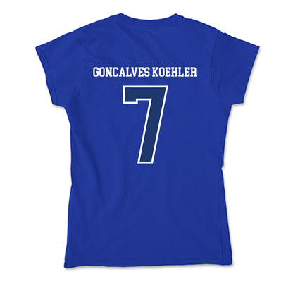 FGCU - NCAA Women's Volleyball : Barbara Goncalves Koehler - Soft Style Women’s T-Shirt-1