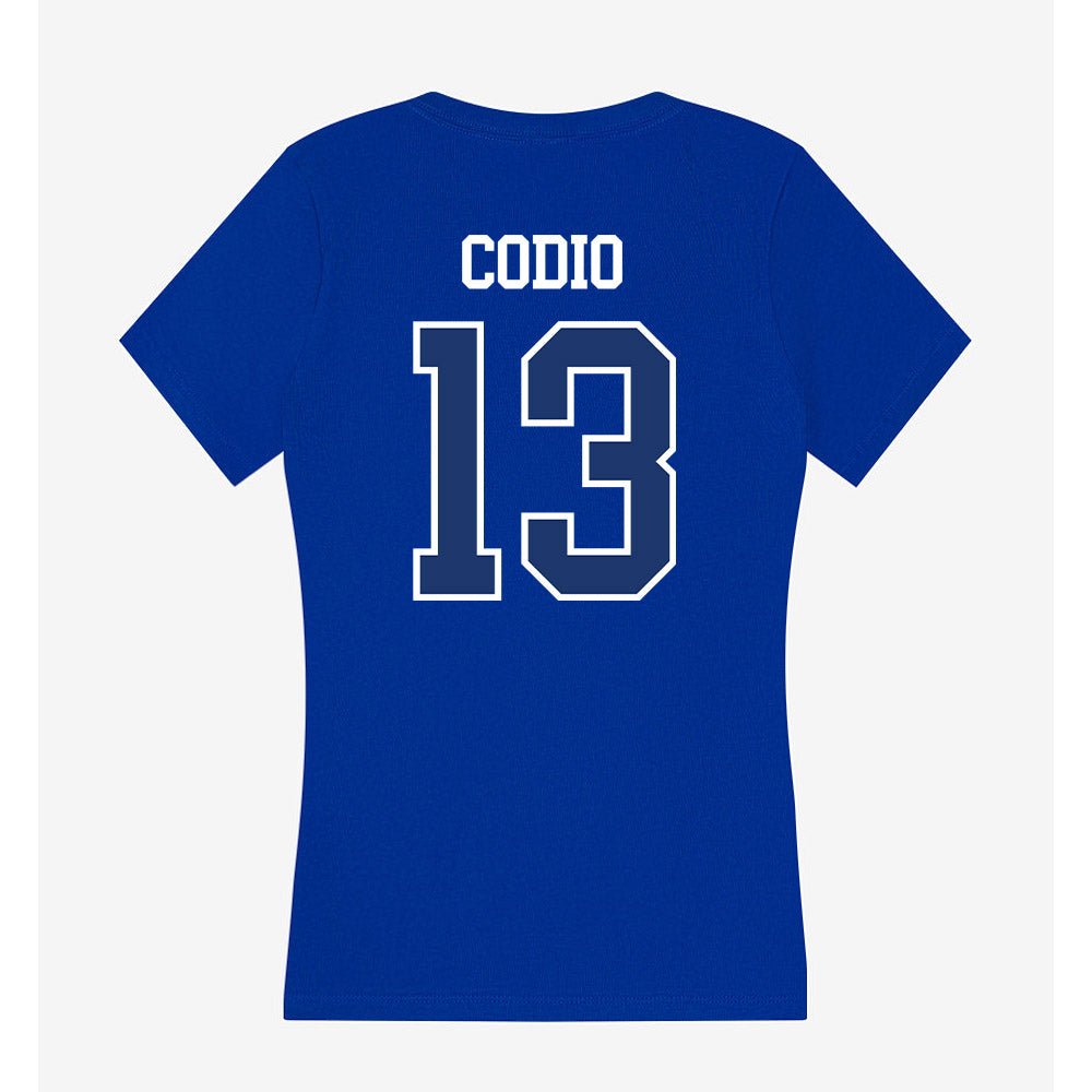 FGCU - NCAA Men's Basketball : Cameron Codio - Women's V-Neck T-Shirt-1