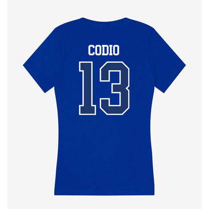 FGCU - NCAA Men's Basketball : Cameron Codio - Women's V-Neck T-Shirt-1