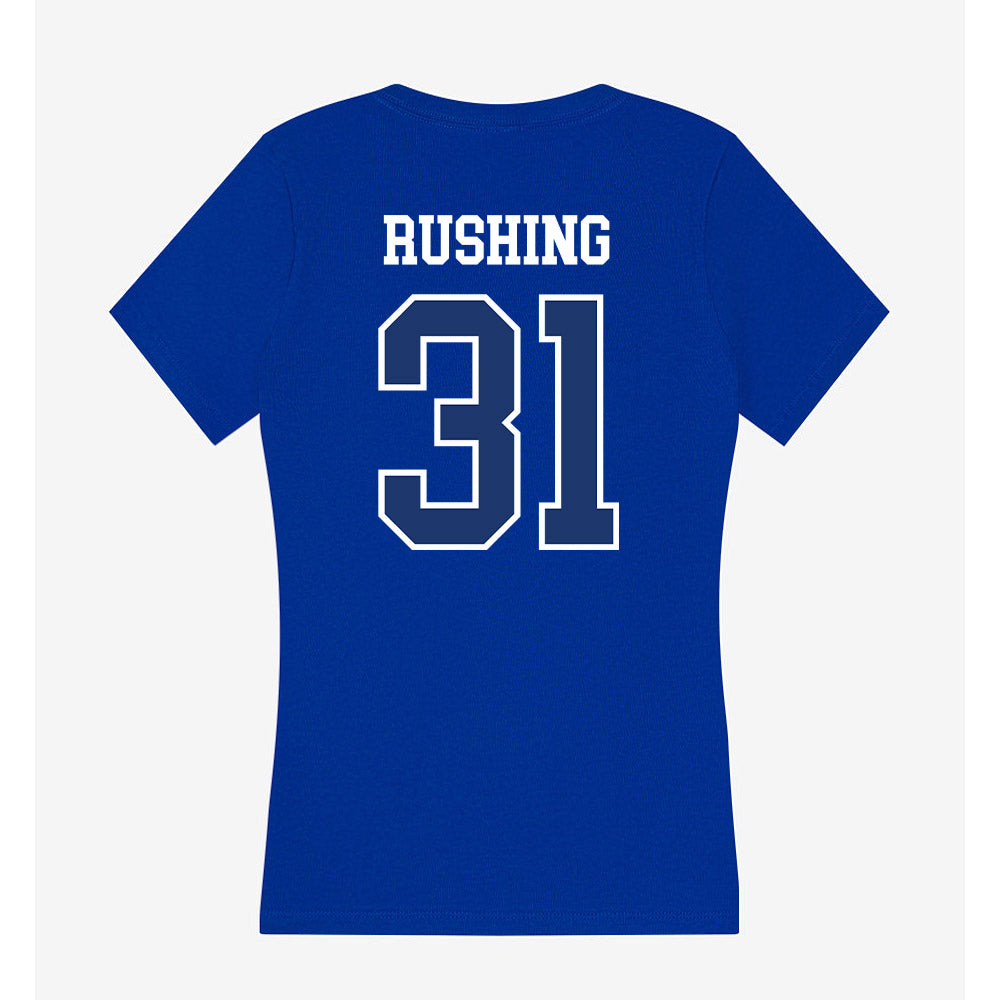 FGCU - NCAA Baseball : Ryan Rushing - Women's V-Neck T-Shirt-1