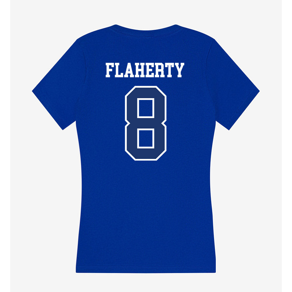 FGCU - NCAA Softball : Leslie Flaherty - Women's V-Neck T-Shirt-1