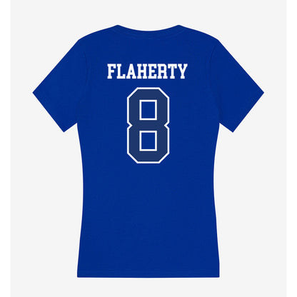 FGCU - NCAA Softball : Leslie Flaherty - Women's V-Neck T-Shirt-1