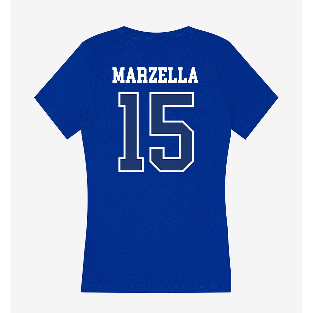 FGCU - NCAA Men's Volleyball : Anna Marzella - Women's V-Neck T-Shirt-1