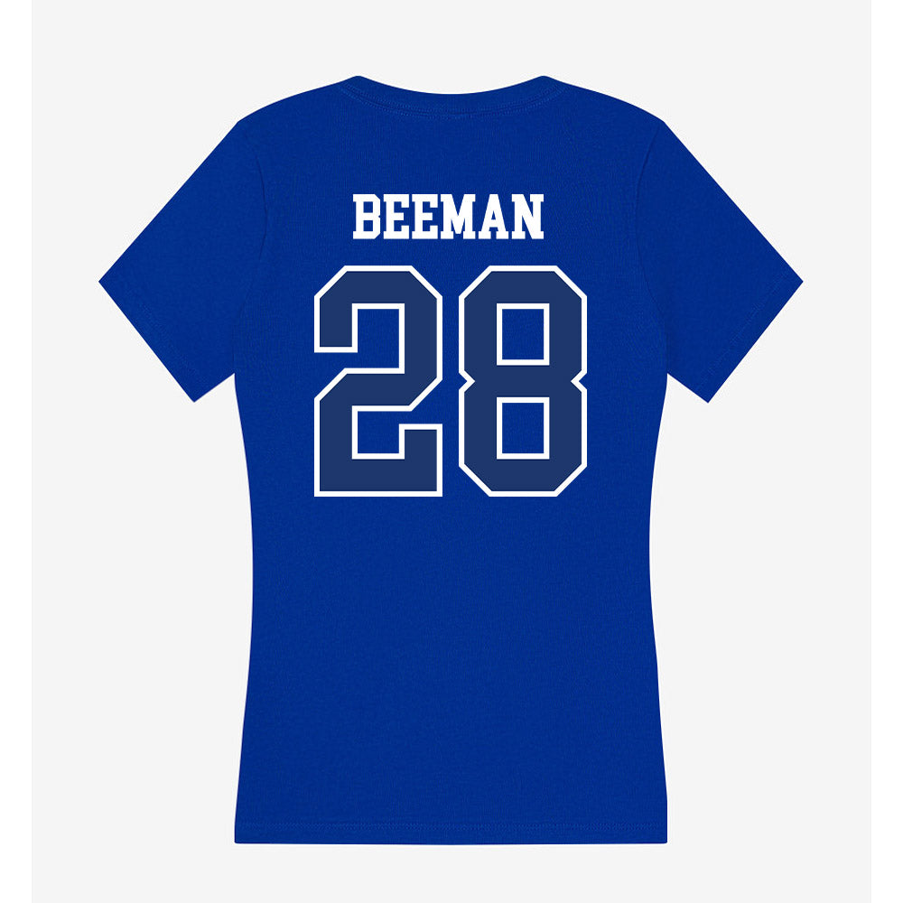 FGCU - NCAA Men's Soccer : Brooks Beeman - Women's V-Neck T-Shirt-1