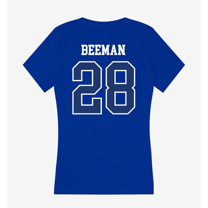 FGCU - NCAA Men's Soccer : Brooks Beeman - Women's V-Neck T-Shirt-1