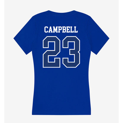 FGCU - NCAA Women's Basketball : Jordan Campbell - Women's V-Neck T-Shirt-1
