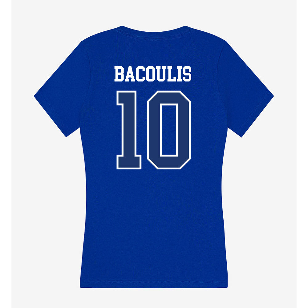 FGCU - NCAA Softball : Julia Bacoulis - Women's V-Neck T-Shirt-1