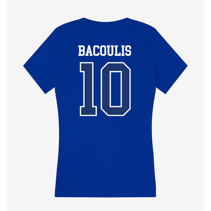 FGCU - NCAA Softball : Julia Bacoulis - Women's V-Neck T-Shirt-1