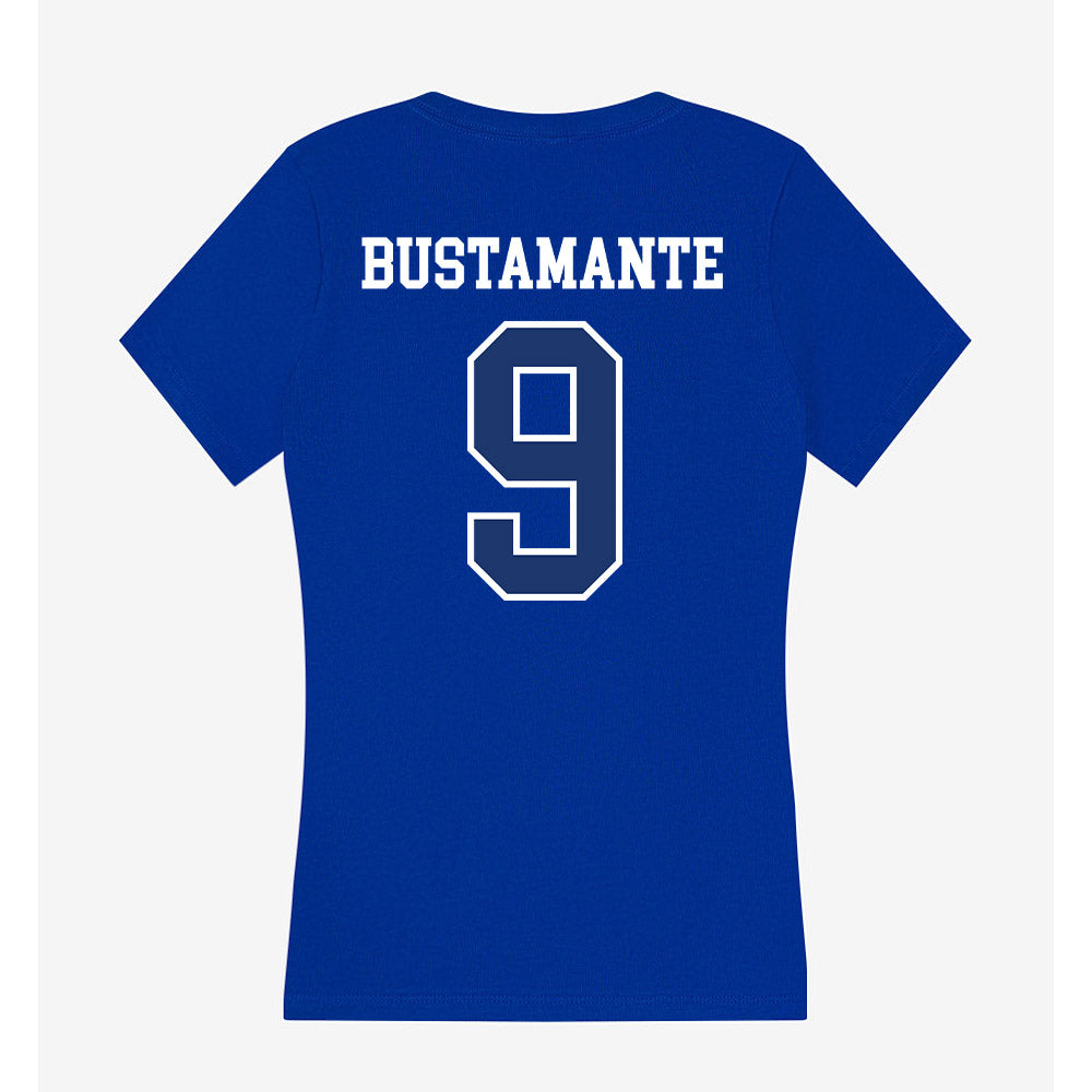 FGCU - NCAA Men's Soccer : Jose Bustamante - Women's V-Neck T-Shirt-1