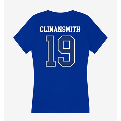 FGCU - NCAA Women's Volleyball : Alona Clinansmith - Women's V-Neck T-Shirt-1