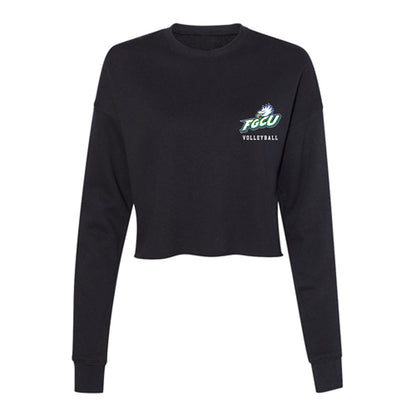 FGCU - NCAA Women's Volleyball : Julija Grubisic Cano - Women's Cropped Crew Fleece-0