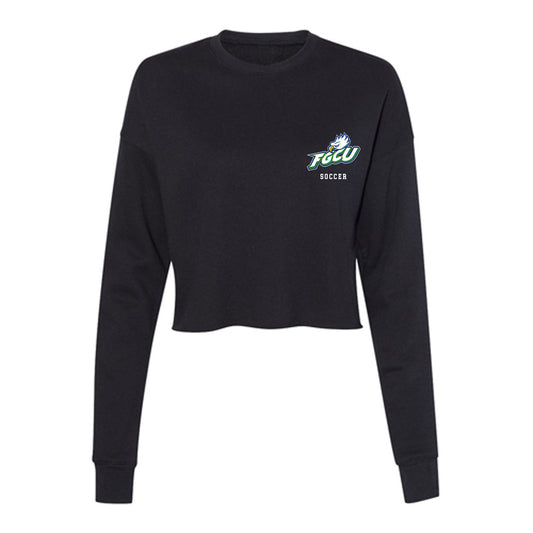 FGCU - NCAA Women's Soccer : Erika Zschuppe - Women's Cropped Crew Fleece-0