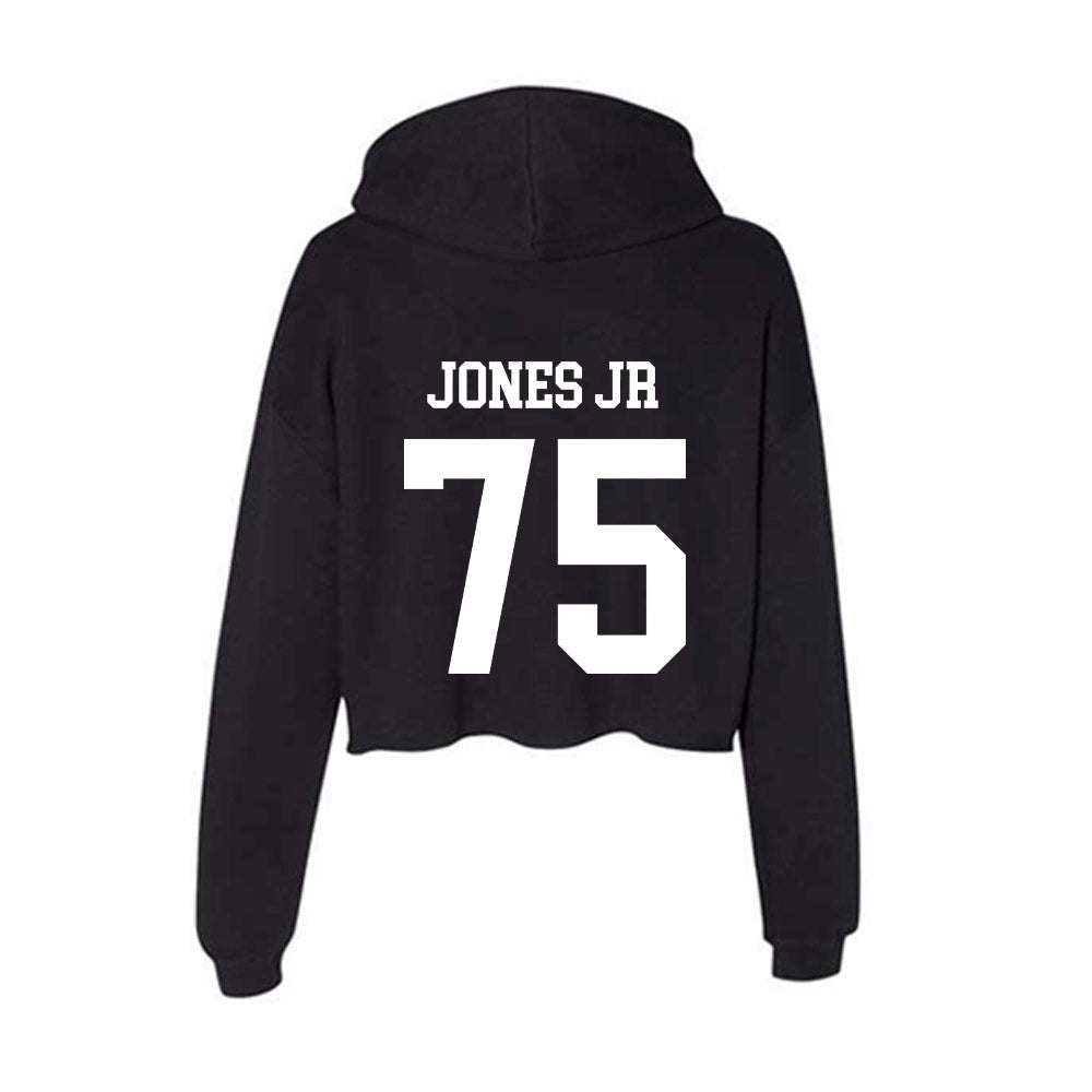 UNK - NCAA Football : Phillipe Jones Jr - Women's Crop Fleece Hoodie-1