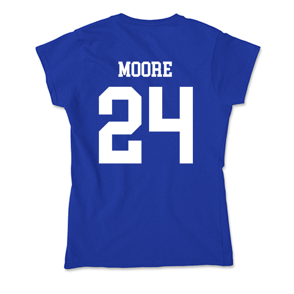 UNK - NCAA Men's Basketball : Clayton Moore - Soft Style Women’s T-Shirt-1