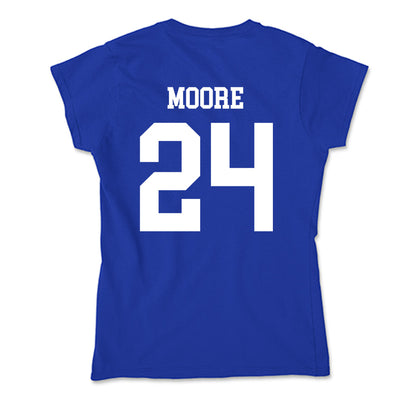 UNK - NCAA Men's Basketball : Clayton Moore - Soft Style Women’s T-Shirt-1