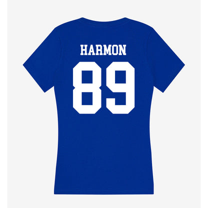 UNK - NCAA Football : Brock Harmon - Women's V-Neck T-Shirt-1