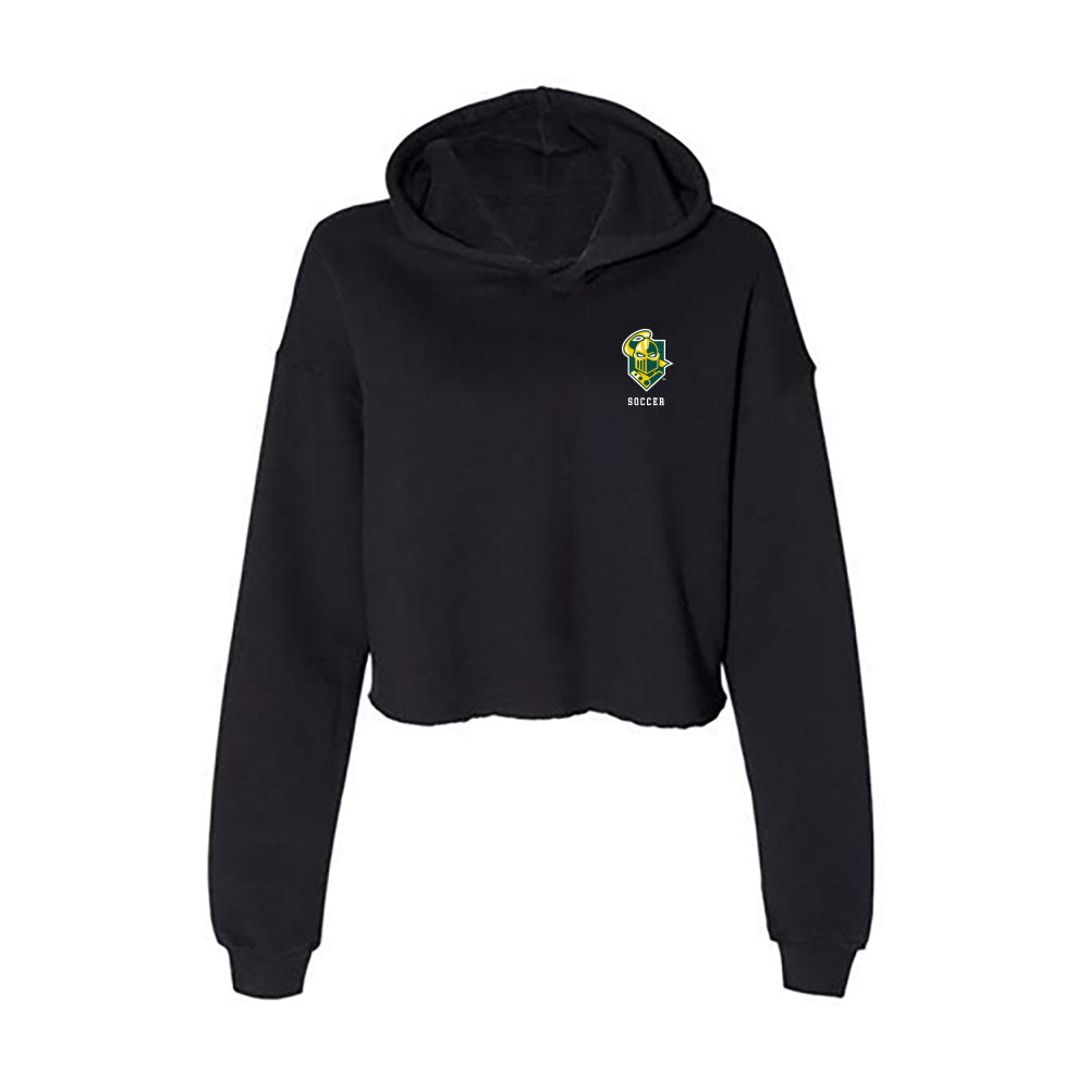 Clarkson - NCAA Men's Soccer : Quinn Mayne - Women's Crop Fleece Hoodie-0